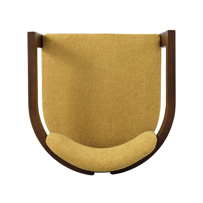 Stylish Indoor Upholstered Wood Dining Chair (Set of 2)