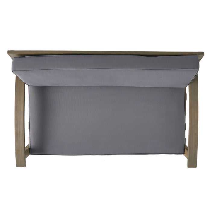 4 Person Outdoor Seating Group With Water Resistant Cushions