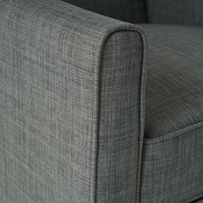 Upholstered Push Back Recliner Chair For Living Room