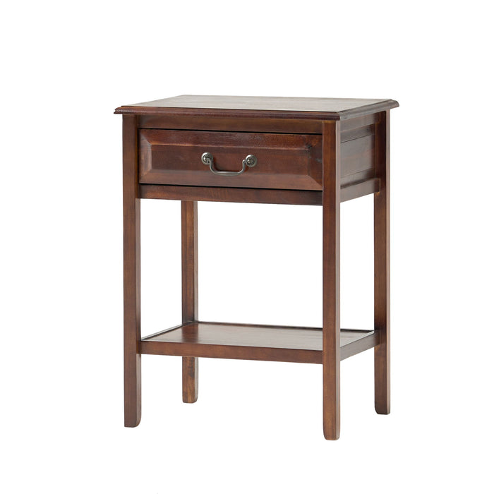 Hopkins - Nightstand With Smooth - Brown