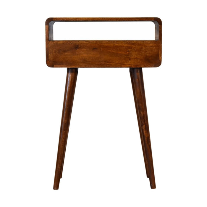 Mini Console Table - Chestnut