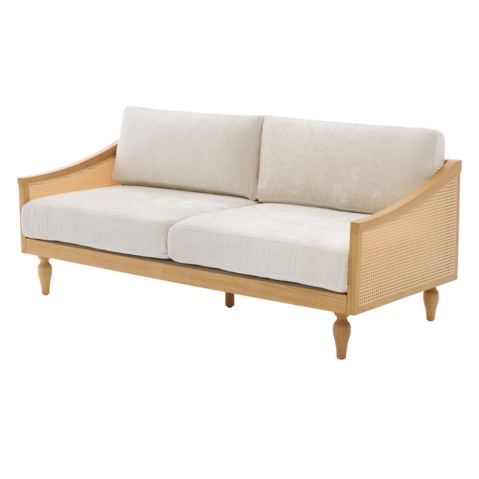 Loveseat Sofa With Armrests