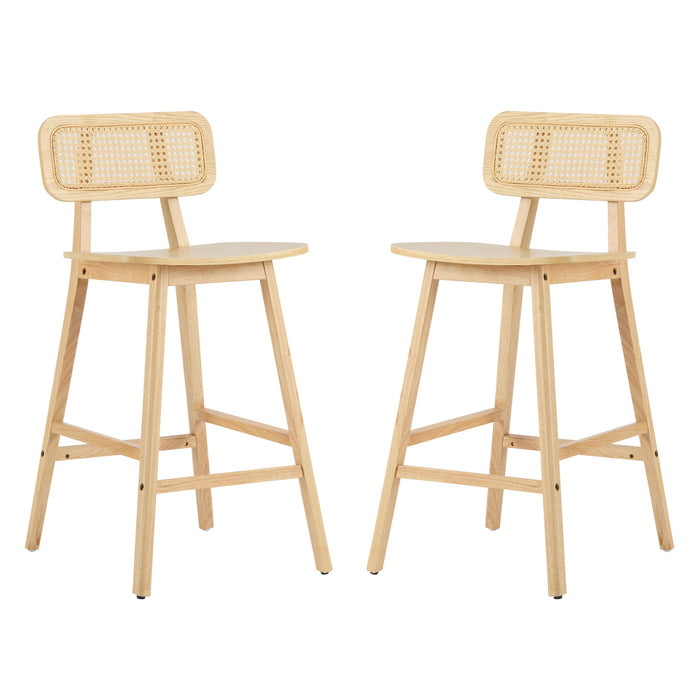 Bari - Indoor Wood Barstool (Set of 2)