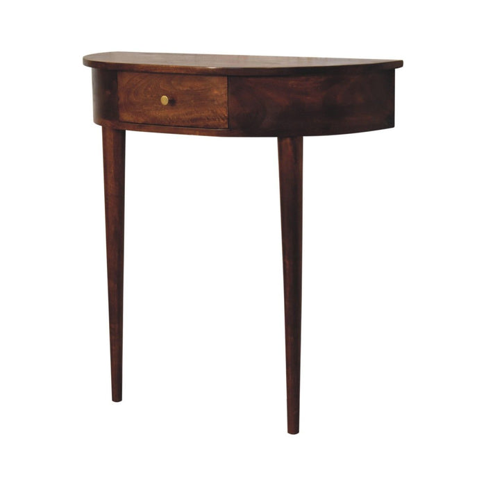 Backless Mounted Console - Brown