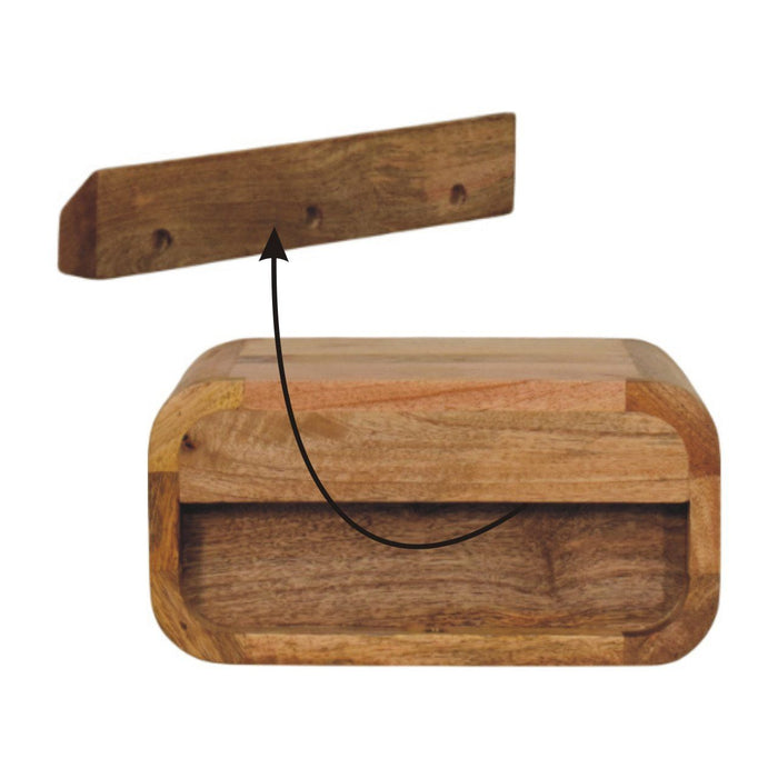 Avora - Wall Mounted 1 Drawer Nightstand