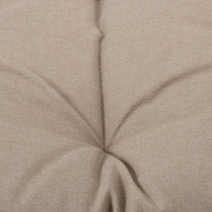 Cori - Outdoor Patio Egg Chair, With Cushion - Black / Khaki