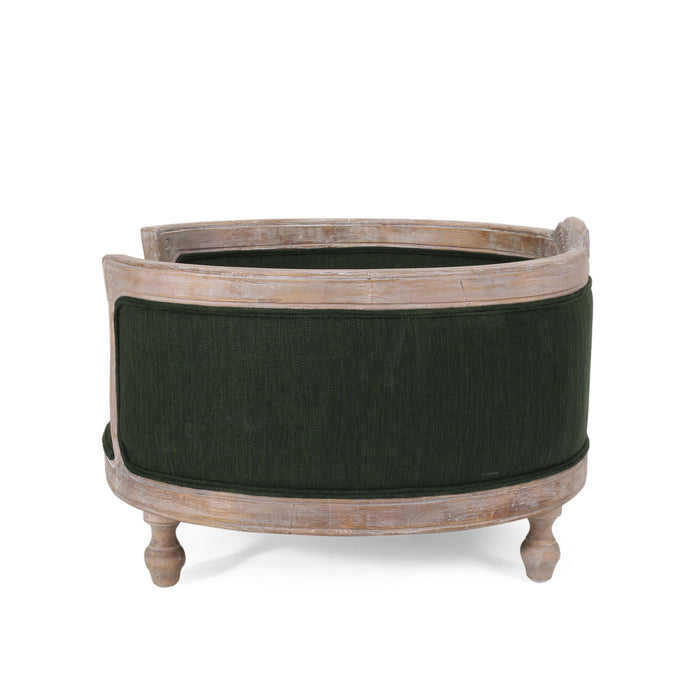 Upholstered Pet Bed, Fabric Dog Bed