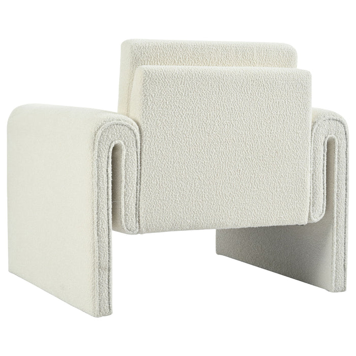 Modern Upholstered Accent Chair, Sturdy Support & Luxurious Comfort