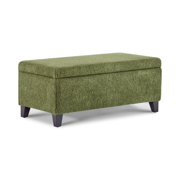 Storage Ottoman With Flip Top Lid