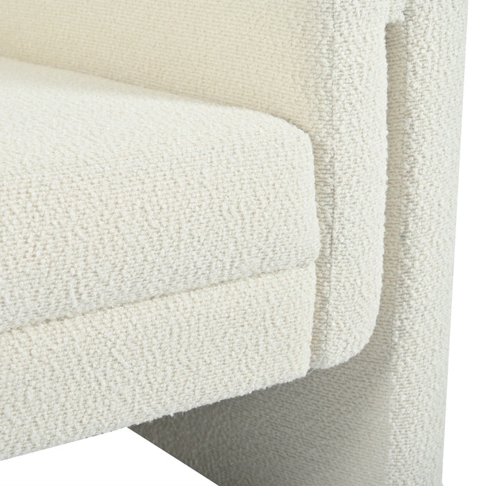 Modern Upholstered Accent Chair, Sturdy Support & Luxurious Comfort