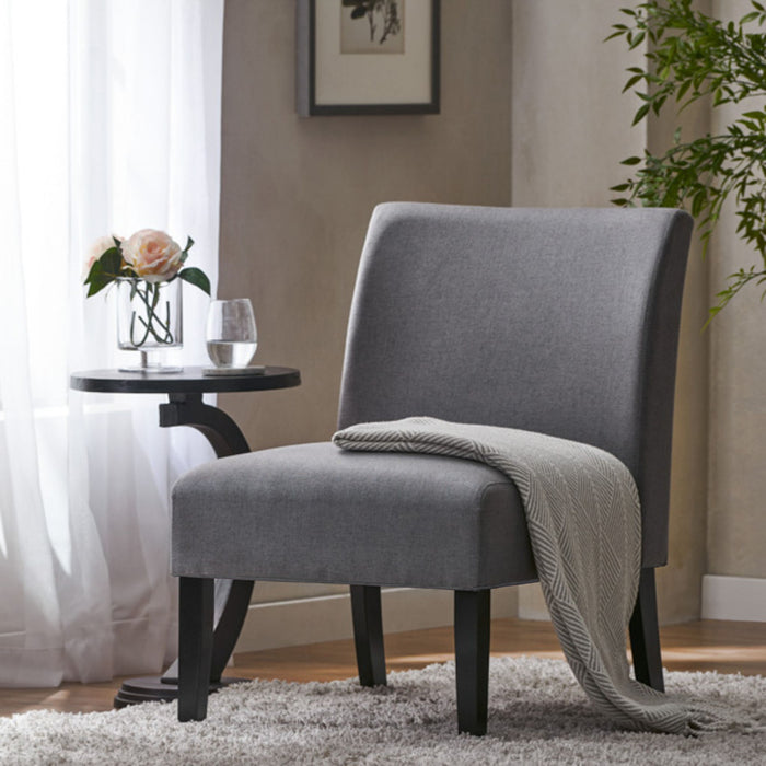 Contemporary Accent Chair With Upholstery
