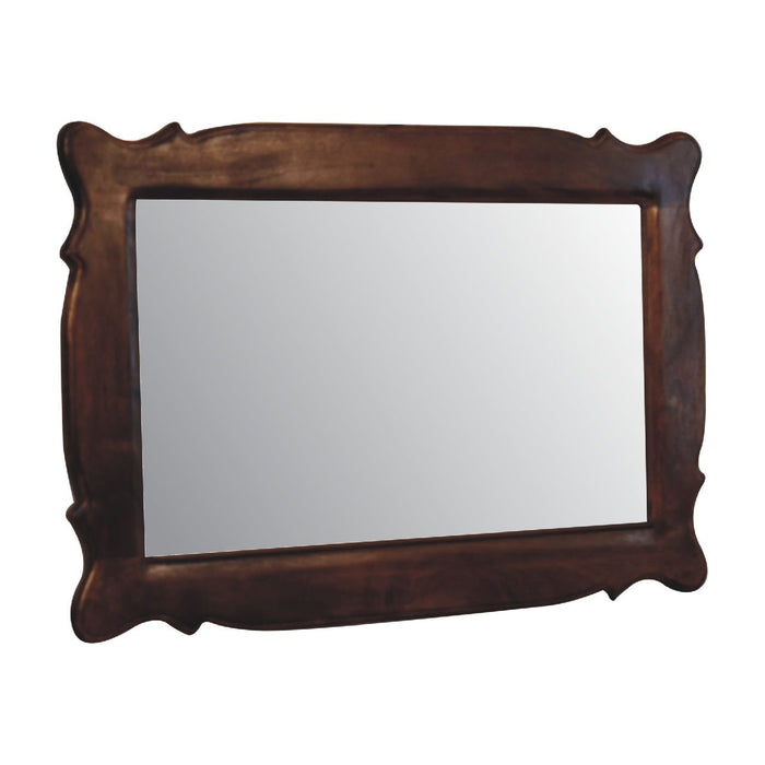 Oblong Mirror Frame - Brown