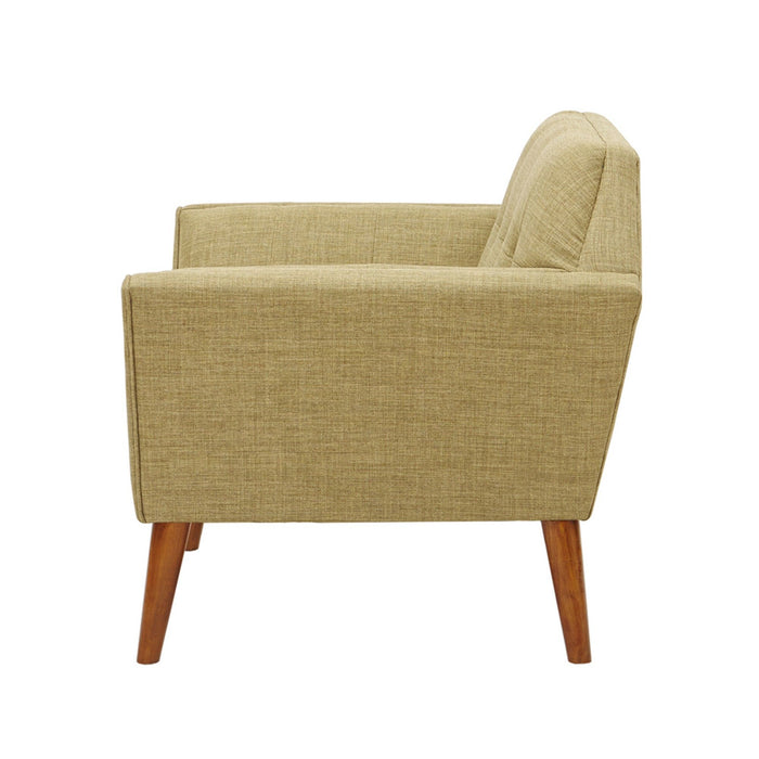 Modern Lounge Chair With Button Tufting