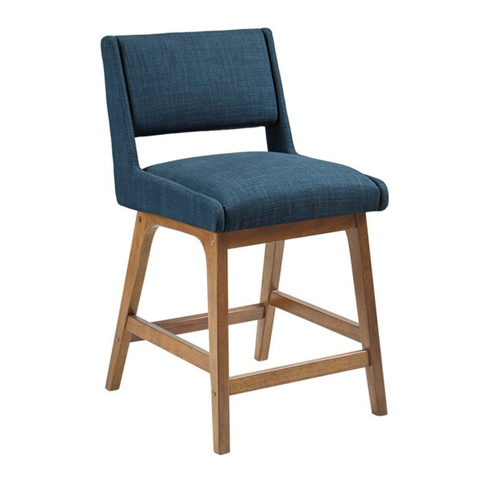 Boomerang - Dining Counter Stool Cushion - Navy