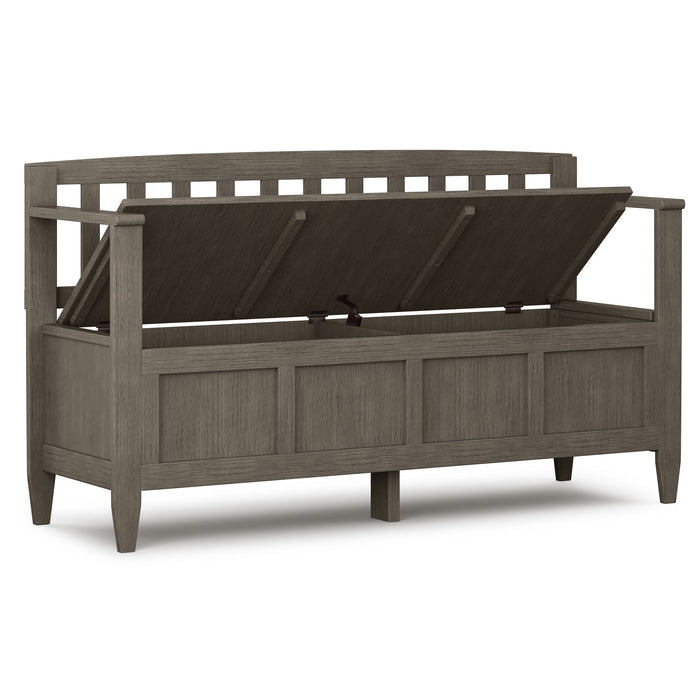 Brooklyn - Handcrafted Entryway Storage Bench