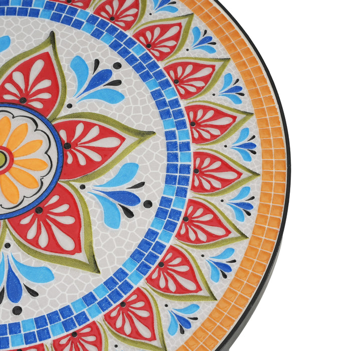 Wesley - Plant Stand - Black / Red