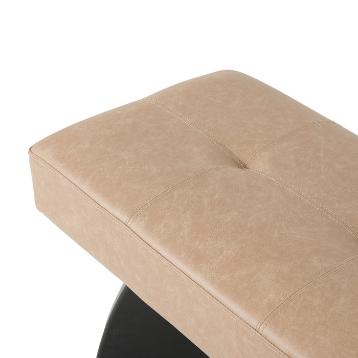 Upholstered Indoor Dining Bench For Kitchen