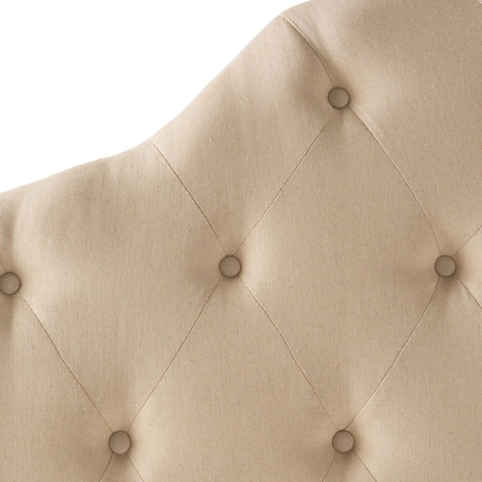 Mardi - Fabric Queen / Full Headboard - Beige