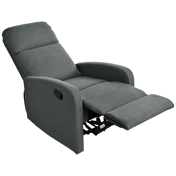 Modern Recliner Manual, Home Theater Chair With Adjustable Backrest