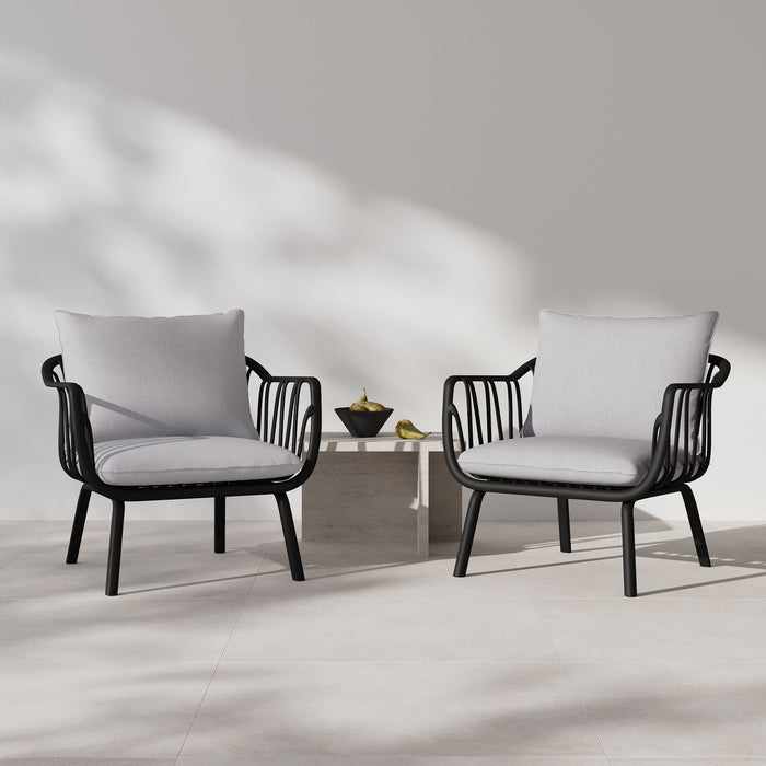 Huron - Outdoor Club Chair (Set of 2)