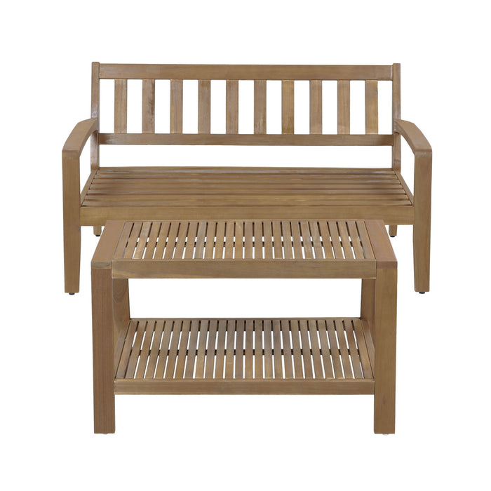 2 Piece Conversation Set, Loveseat & Coffee Table