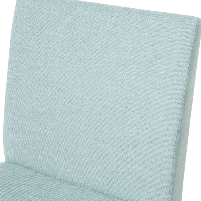 Contemporary Dining Chair SetWith Upholstered Fabric
