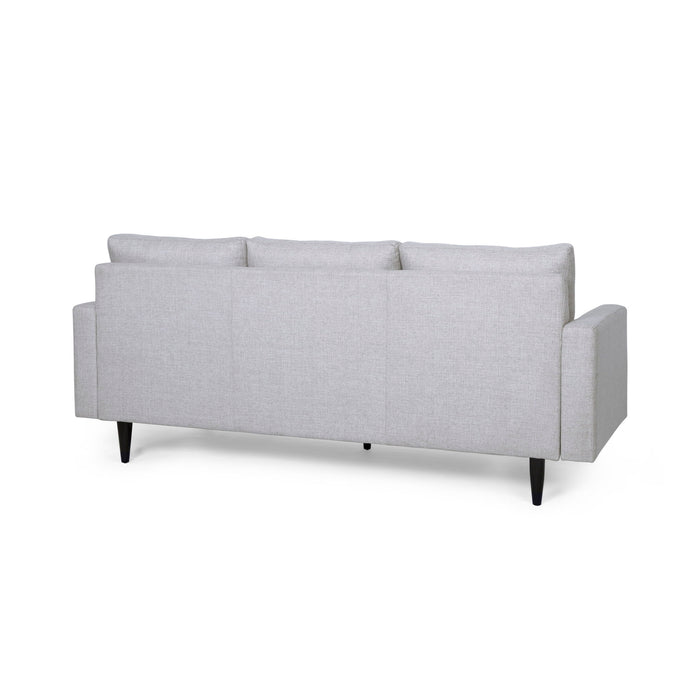 Jenny - Contemporary Tufted Fabric 3 Seater Sofa