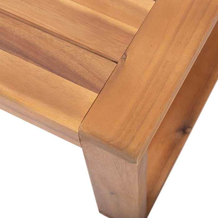 Paloma - Contemporary Loveseat And Coffee Table Set With Weather Resistant Cushions