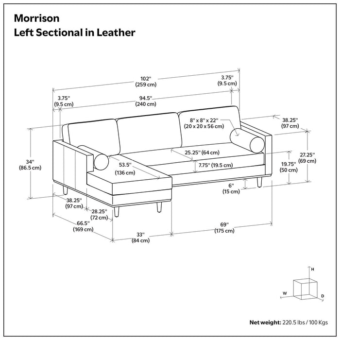 Morrison - Upholstered Sectional Sofa