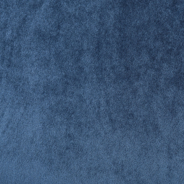 Elegant Velvet Club Chair With Tonal Piping