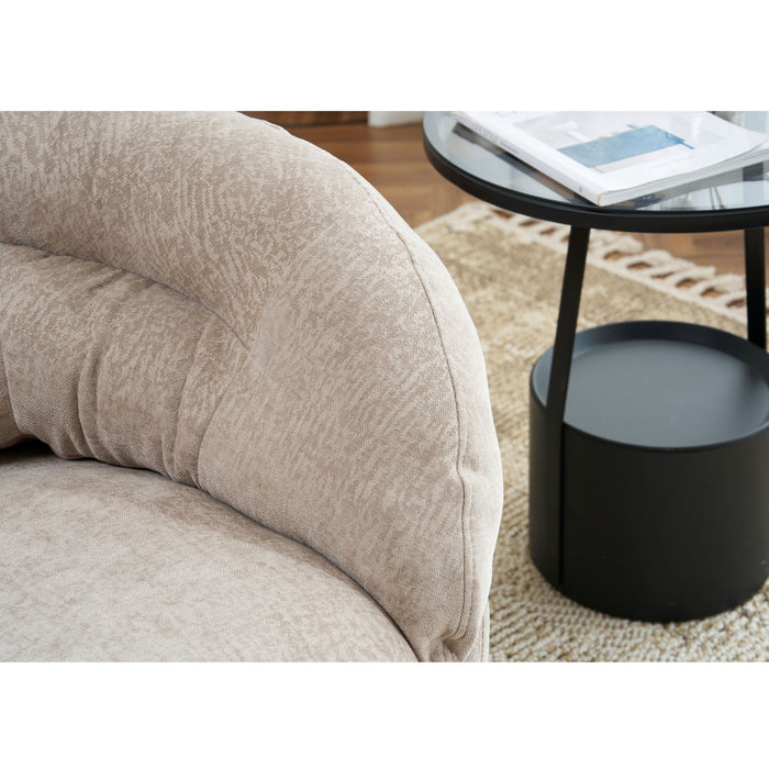 Modern Chenille Office Chair With 360 Degree Swivel