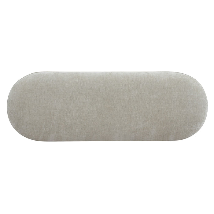 Upholstered Dining Bench - Oatmeal