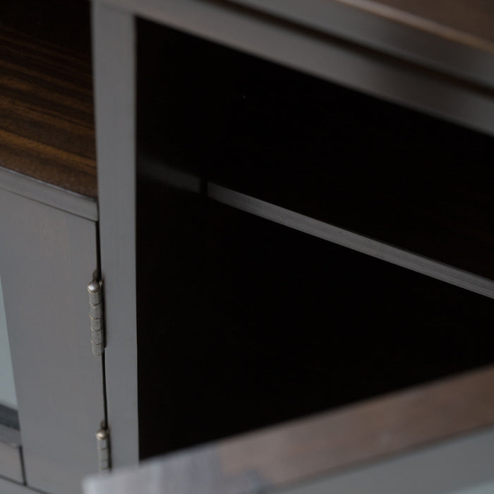 Cosmopolitan - Wide TV Media Stand - Mahogany Brown