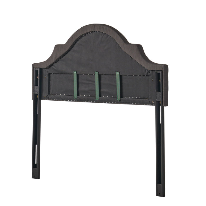 Lenne - Fabric Queen / Full Headboard - Gray