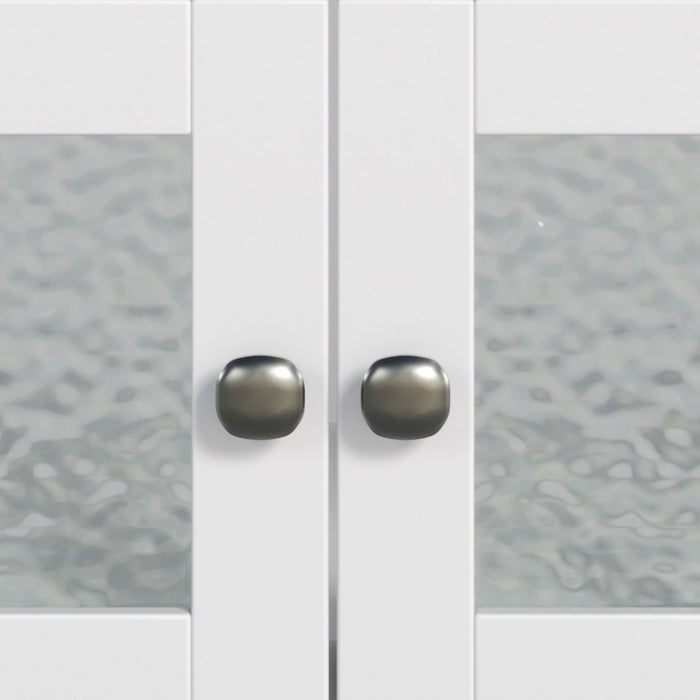 Bathroom Vanity With Ceramic Sink, Adjustable Shelf & Tip Out Tray