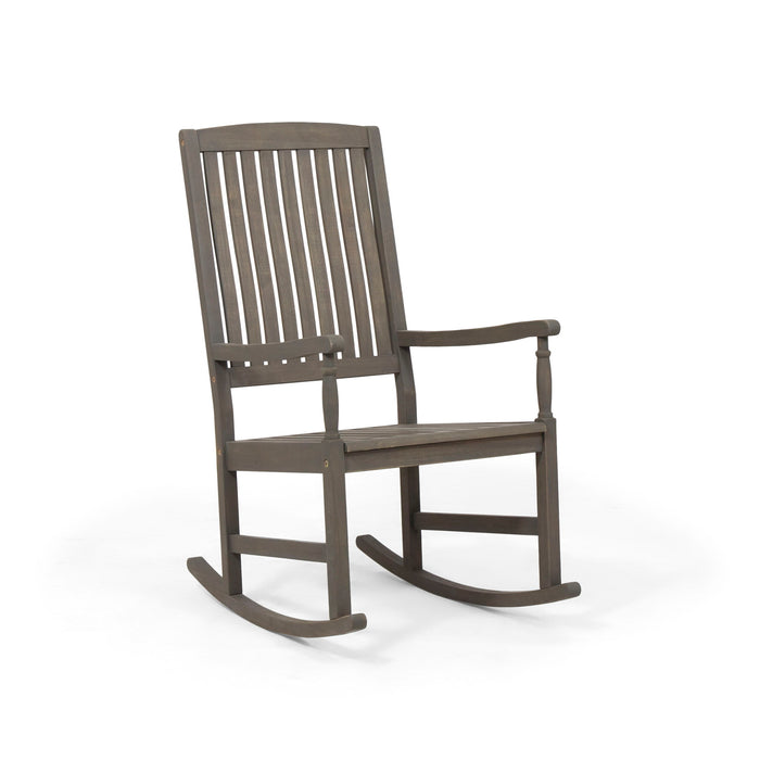 Outdoor Rocking Chair - Gray