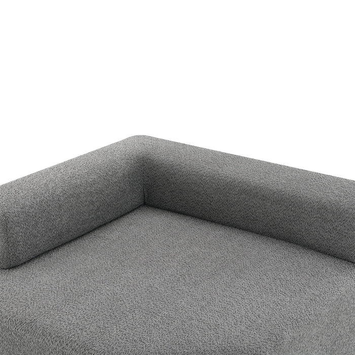 Frame For Oversized Modular U Shaped Sectional, Floor Couch Convertible Compressed Couch Spacious Foam Filled Sofa