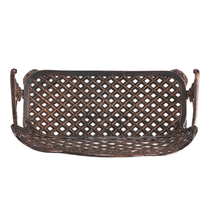 Lucia - Outdoor Garden Bench - Copper
