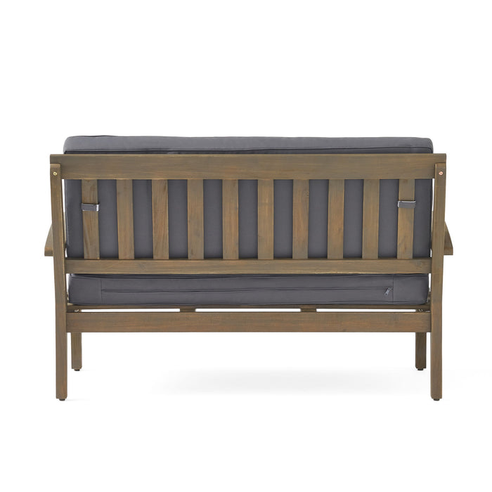 4 Person Outdoor Seating Group With Water Resistant Cushions