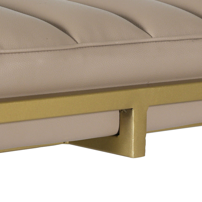 Breu - Ottoman Bench - Gold