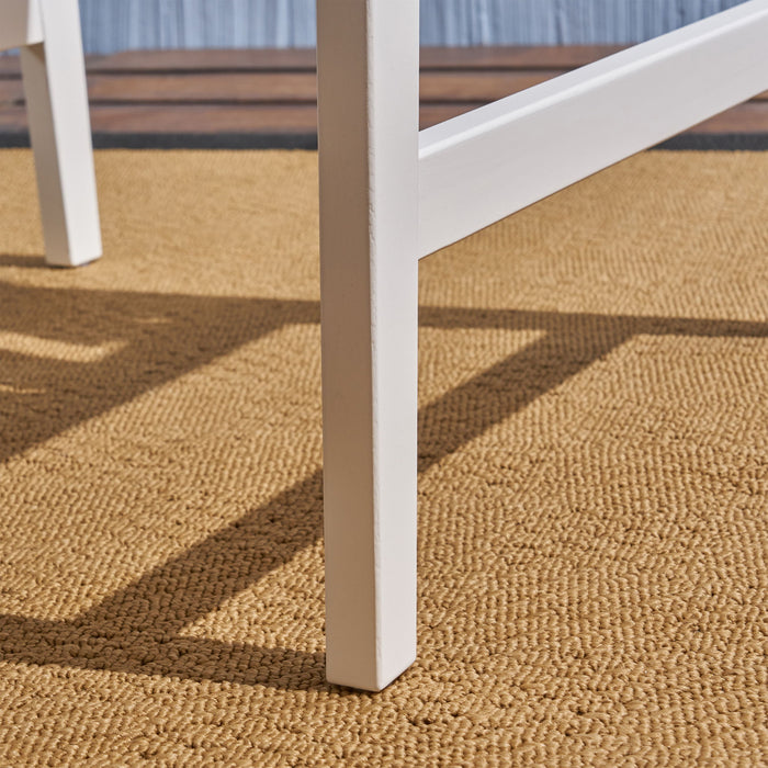 Outdoor Weather Resistant Acacia Wood Adirondack Dining Chairs (Set of 2)