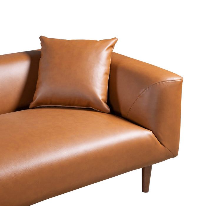 Elwood - Sofa - Cognac