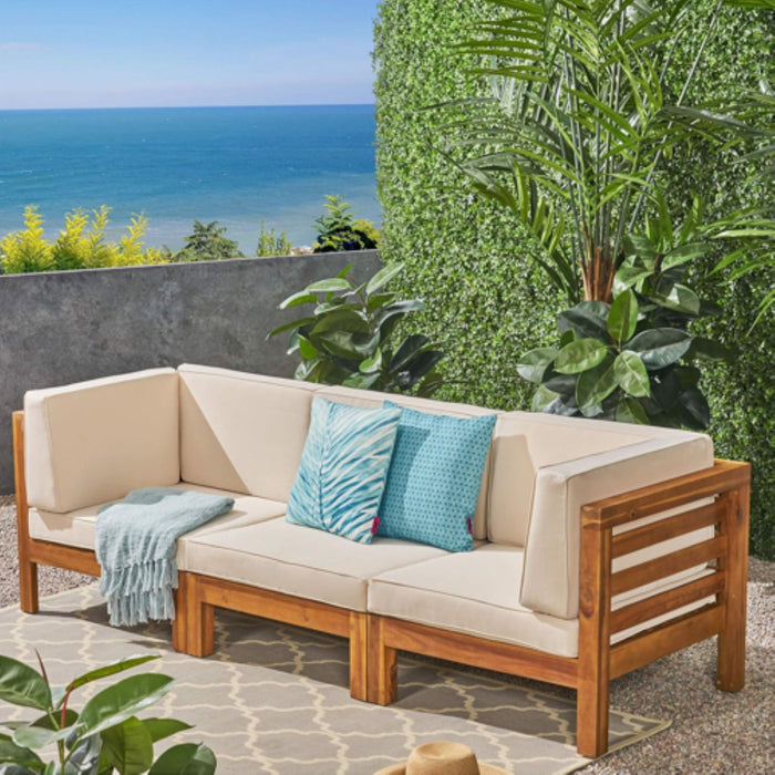 Oana - 3 Piece Sofa Set With Water Resistant Cushions