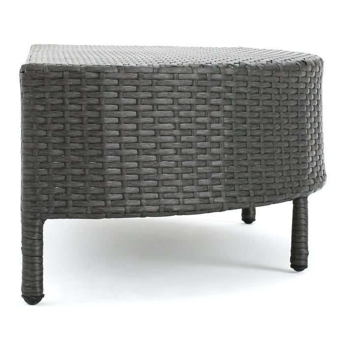 Pt Limon - Outdoor Coffee Table Half Round Design