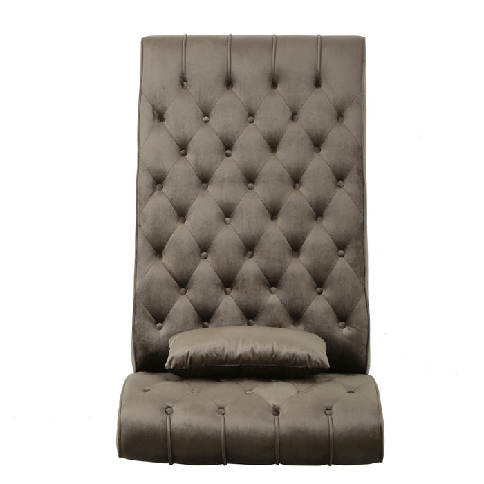 Ethereala - Upholstered Chaise Lounge With Button Tufted