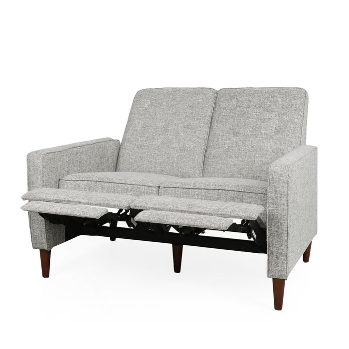 Manville - Contemporary Tufted Loveseat Pushback Recliner