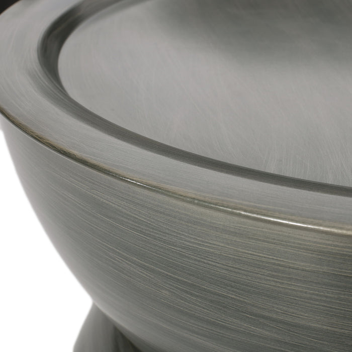 Sparling - Modern Iron Hourglass Coffee Table