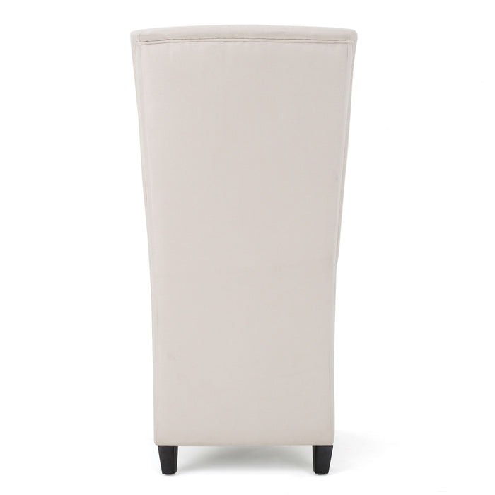 Alight - Upholstered Dining Chair With High Back And Birch Wood Legs (Set of 2)