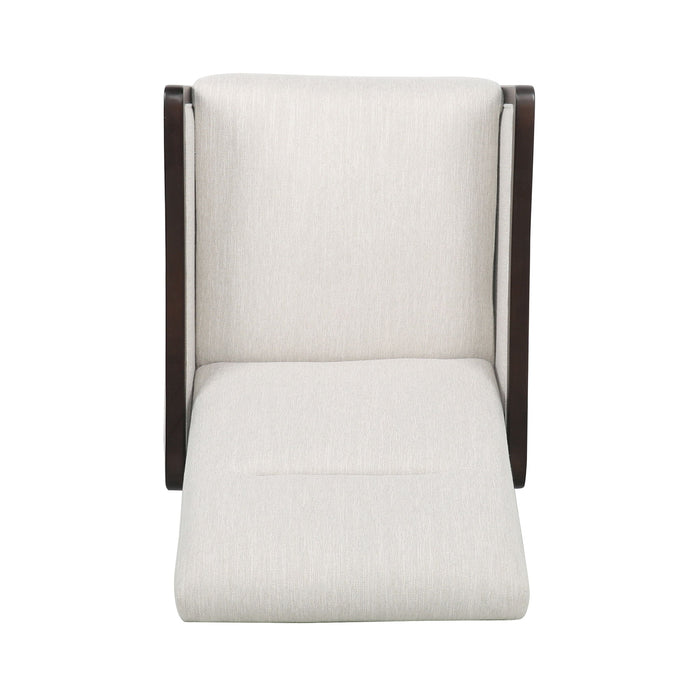 Drury - Contemporary Fabric Upholstered Pushback Recliner