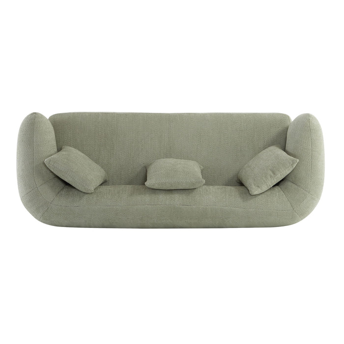 Modern Curved Arm Sofa